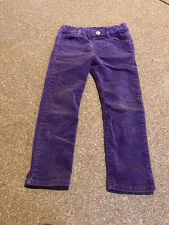 BREEZE コーデュロイパンツ 110サイズ　紫色