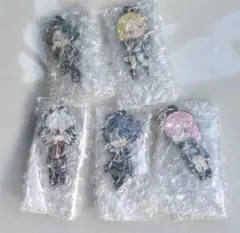 一番くじ 桃源暗鬼 弐 F賞 ラバーチャーム 五点セット