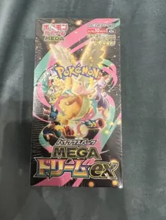 ポケモンカードゲーム MEGA ドリームEX 10パック入り　シュリンク付き