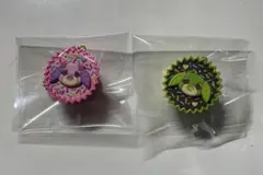 お茶犬　手作りおやつチャーム　平成女児チョコ　リョク　ハナ