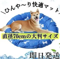 大判！クールマット◎ペット用ひんやりマット 冷却マット ペット、冷感マットのサムネイル