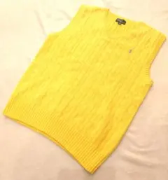 春セール Polo Ralph Lauren ラルフ ケーブルニット ベスト