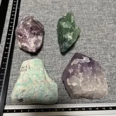 O-015【セット】天然石 原石 4点