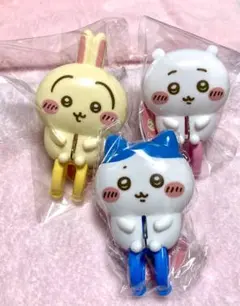 ちいかわ ♡ハチワレ ♡ うさぎ 洗濯クリップ 3点set