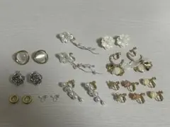 イヤリングセット 花モチーフ パール まとめ売り 10点セット おまけ＋1