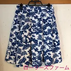 ローリーズファーム　フレアスカート　花柄