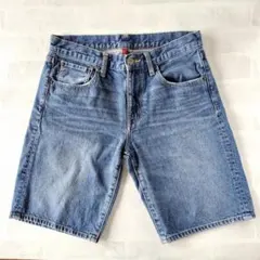 デニムショートパンツ レディース