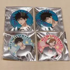 呪術廻戦 よみうりランド 缶バッジ 伏黒恵 釘崎野薔薇 アップ 引き 等身