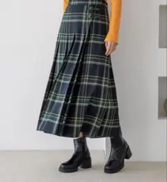 niko and...チェックツイルスカート