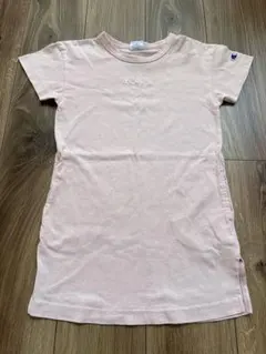 Champion 半袖ワンピース 110 ピンク