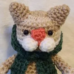 ねこ　あみぐるみ　着せかえ