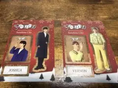 SEVENTEEN JOSHUA & VERNON カード