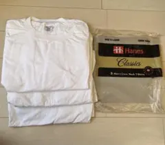 90s USA製 Hanes 無地 Tシャツ XL 3枚セット ワンウォッシュ
