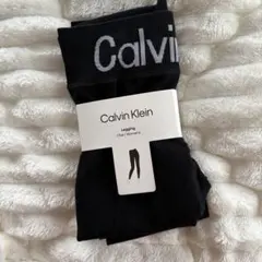 新品 カルバンクライン（Calvin Klein）ウエスト ロゴ レギンスのサムネイル