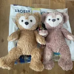 新品未使用　JCB THE CLASS ダッフィー & シェリーメイ ぬいぐるみ