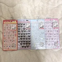 《正規品》ボンボンドロップシール　ミニ　サンリオ　4枚セット