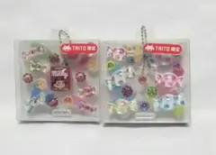 不二家　ペコちゃんぷっくりシール　キャンディシール2種セットTAITO限定