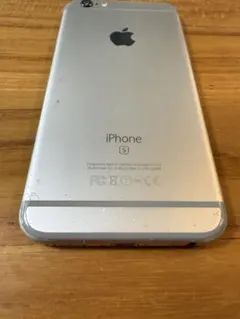 【画面傷あり】Apple iPhone 6s シルバー 本体 64GB