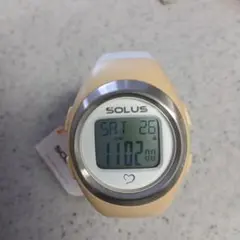 SOLUS デジタル腕時計 ホワイト/オフホワイト　新品未使用品