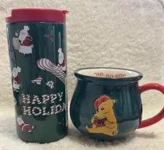 韓国限定 スターバックス 2022 クリスマス タンブラー+マグカップ