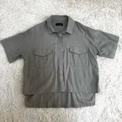 RAG MACHINE 半袖シャツ Mサイズ グレー