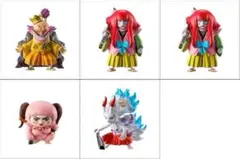 ワンピの実　ワノ国コレクション第四弾　５点（コンプ＋カン十郎）　カプセル未開封