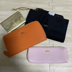 アーカー 付録セット ムック本付録 長財布 ペンケース ポシェット