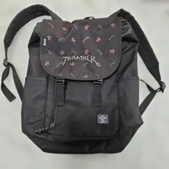 THRASHER ブラック リュックのサムネイル