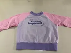 女の子　トレーナー　120 ディズニー　ラプンツェル　プリンセス