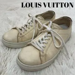 希少 ルイヴィトン LV モノグラム リゾートスニーカー アイボリー 5