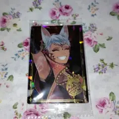 ツイステ　カリム　ジャミル　スカラビア寮　スケアリー・ドレス　箔押し　カード