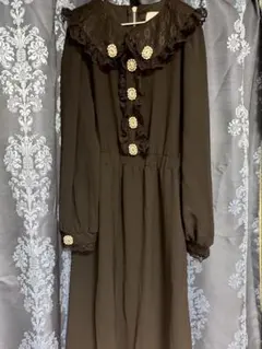 Swankiss ロングワンピース ブラックのサムネイル
