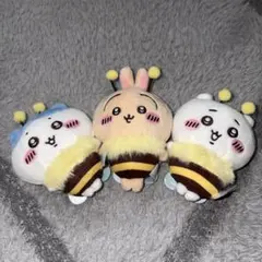 ちいかわ ハチワレ うさぎ　ハチさんぬいぐるみ マスコット　セブンイレブン