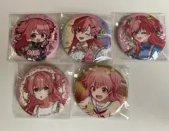 ミツモト・ダイアがいっぱいくじ D賞 缶バッジ 7個セット 麻雀ファイト