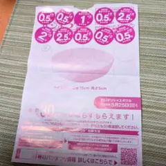 【匿名配送】ヤマザキパン　春のパンまつり2025　シール