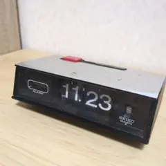 昭和レトロSEIKOパタパタ時計　現状品動作確認済み