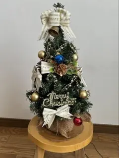 卓上クリスマスツリー 約4cm 装飾付き