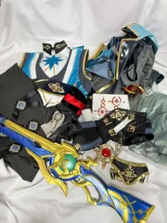 三分妄想 キャンディス コスプレ 衣装 武器 原神 フルセット - メルカリ
