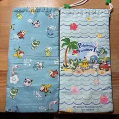 ポケモン サマー ファン 水筒カバー ペットボトルカバー