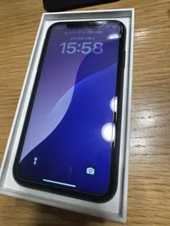 iPhone XR 128GB ブラック バッテリー78% 初期化済み - メルカリ