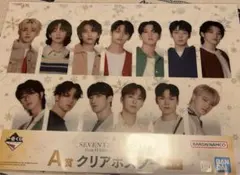 seventeen 一番くじ A賞 クリアポスター