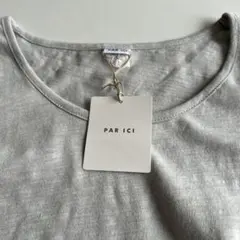 PARICI長袖 カットソー 綿100% プルオーバー 薄手 刺繍●Ｆのサムネイル