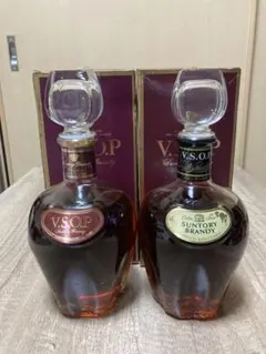 SUNTORY サントリーブランデー V.S.O.P 4本セット 40% 未開栓 - メルカリ
