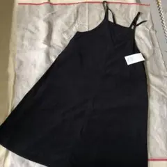 新品SEASON REASON 黒コーデュロイ2way ジャンバースカート　L