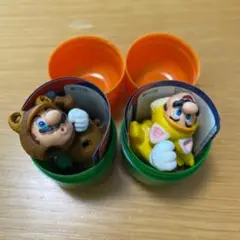 チョコエッグ マリオ３Dワールド タヌキマリオ ネコマリオ