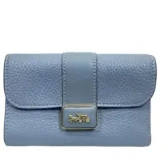 【極美品】COACH コーチ 財布 三つ折り財布 折り財布 ウォレット