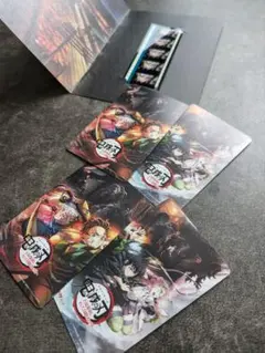 鬼滅の刃　使用済みムビチケ四枚＆宇髄天元フィルム