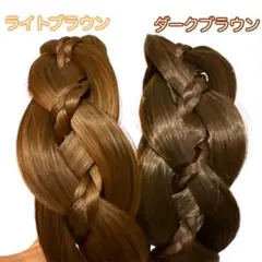 お手軽イメチェン！ 編み込みヘアバンド 三つ編み 可愛い お洒落 C243