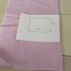 ピンクピンストライプ柄