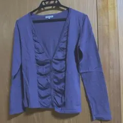 CONQUEST カーディガン　サイズ38 紫